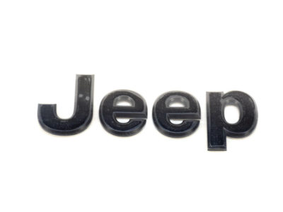 Jeep Wrangler JK Embleem Jeep zwart
