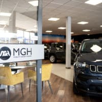 ingang showroom Mobility Group Haaker Amsterdam