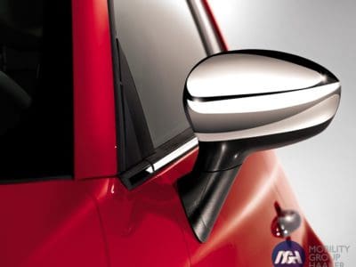 Fiat 500 Spiegelkappen Chrome