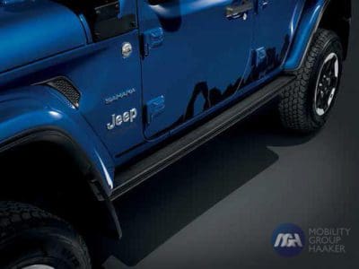 Jeep Wrangler JL Rock Rails Enhanced with rub rail 2 doors
