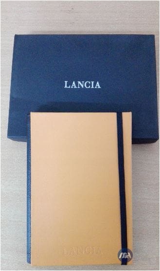 Lancia notitieboek