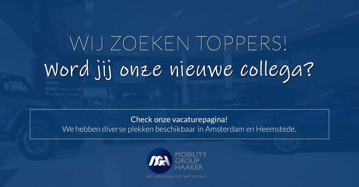 Vacature Automotive wij zoeken toppers!