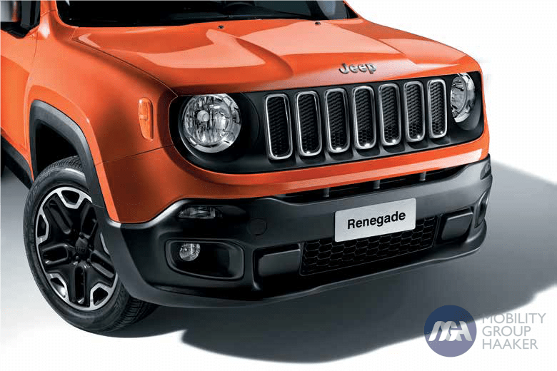 Jeep Renegade Frontgrille met bijpassende buitenspiegelkappen