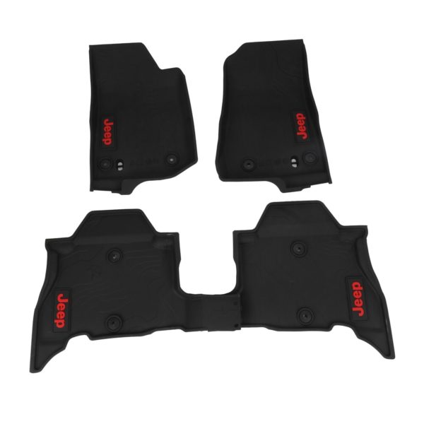 Jeep Wrangler JL 4XE PHEV Rubber All Weather Mats