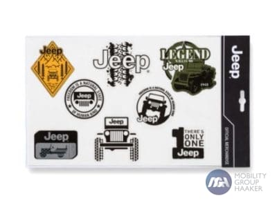 Jeep Stickerset