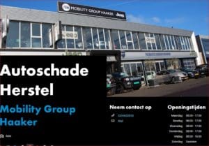 autoschadeherstelgroep Mobility Group Haaker