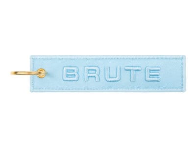 Brute woven Keychain - Blue pastel