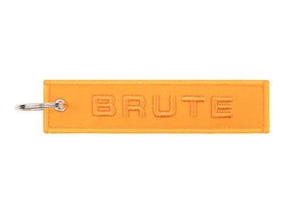 Brute Woven Keychain - Orange