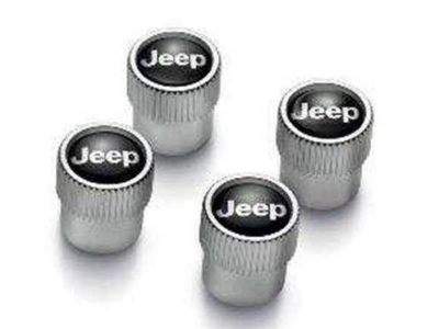 Jeep Avenger Tire Valve Caps Silver