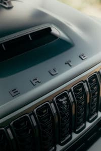 Brute jeep motorkap logo