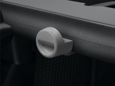 Haak in het dashboard grijs