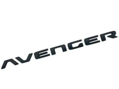 Jeep Avenger Embleem Avenger zwart