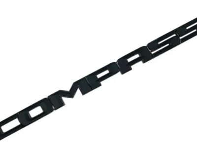 Jeep Compass Embleem Left Black