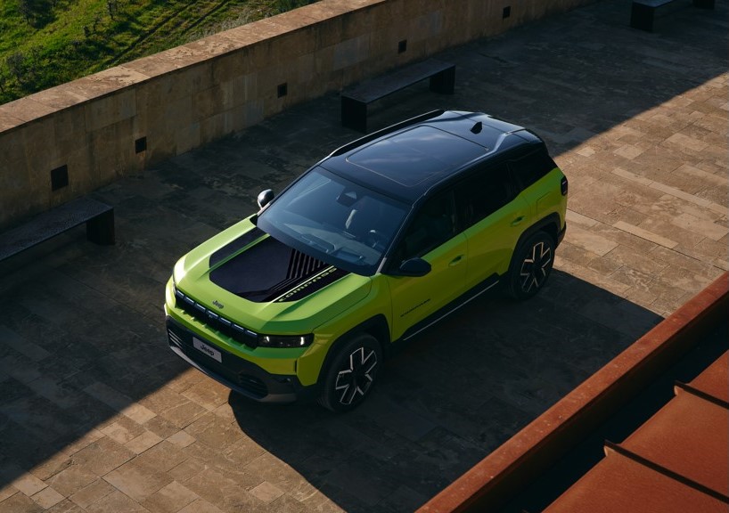 Jeep Compass Motorkapsticker