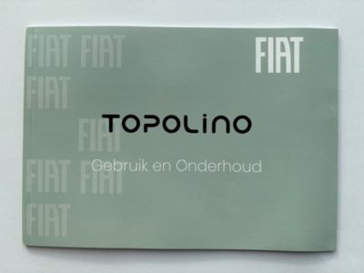 Fiat Topolino Instructieboekje